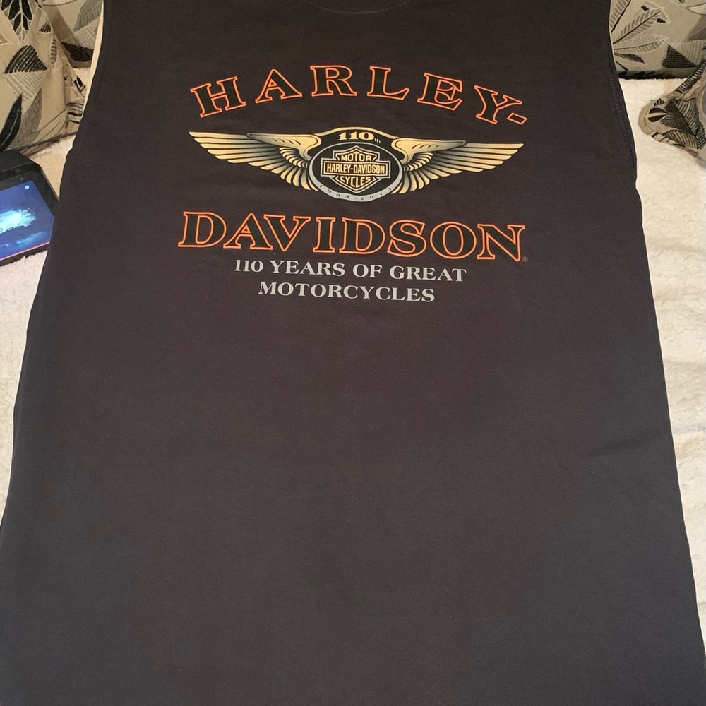 NWOT Harley Davidson 110th Anniv. Sleeveless 3XL